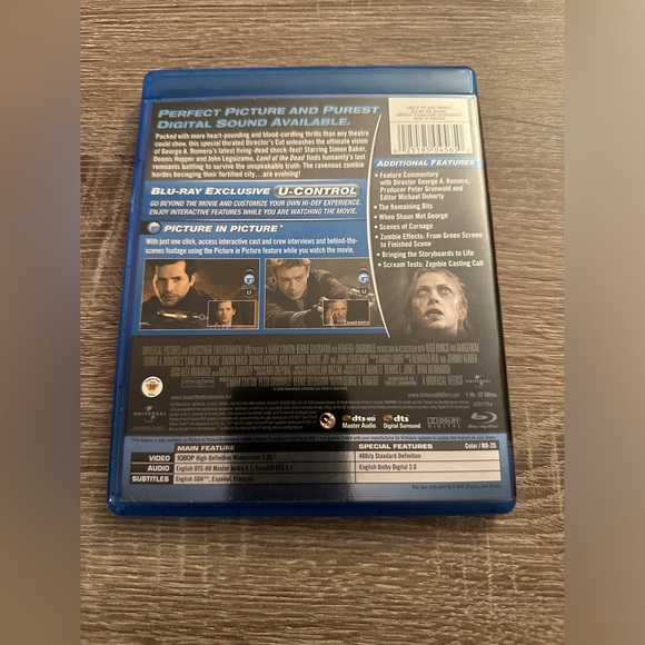 📀 3/$15 or 4/$20 📀 Land of the Dead Bluray - Picture 2 of 3